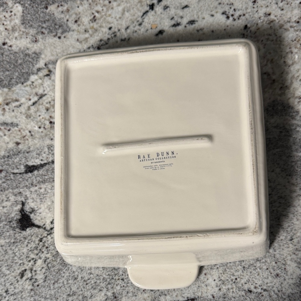 Rae Dunn White Cake Baking Dish - Picture 3 of 5